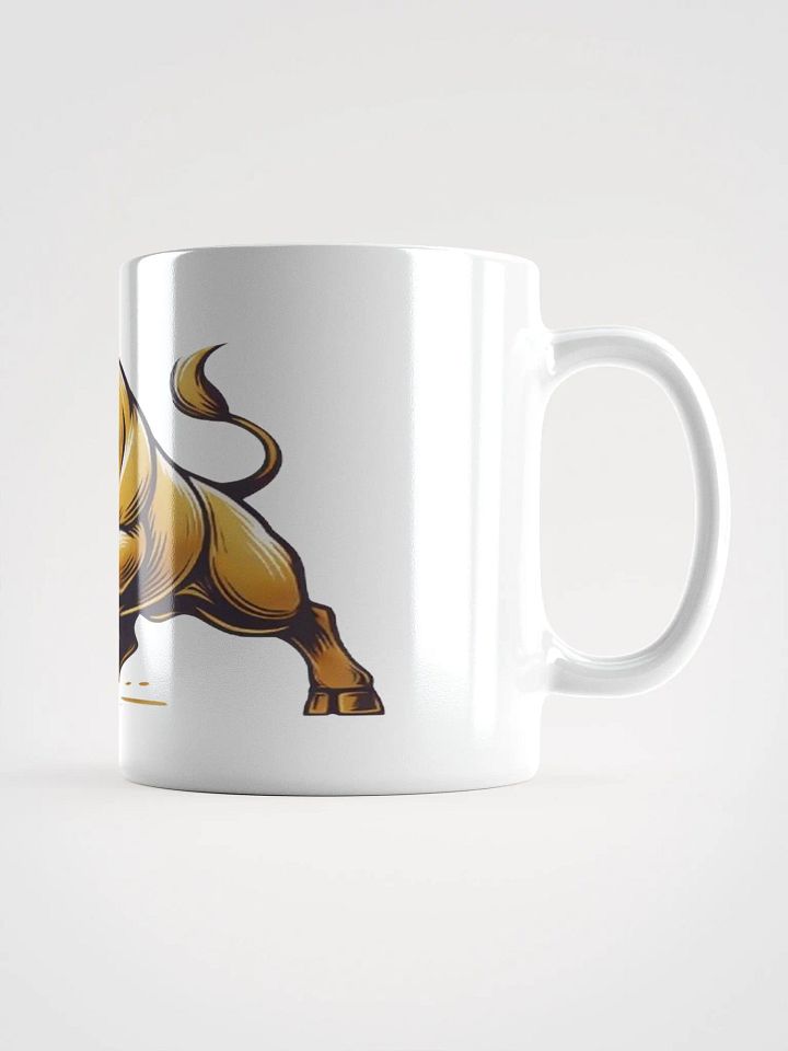 Raging Bull White Glossy Mug product image (1)