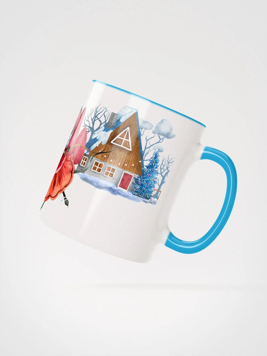 Four Seasons of Love: Warm Winter Embrace Mug | Cozy Winter Wonderland Design product image (2)
