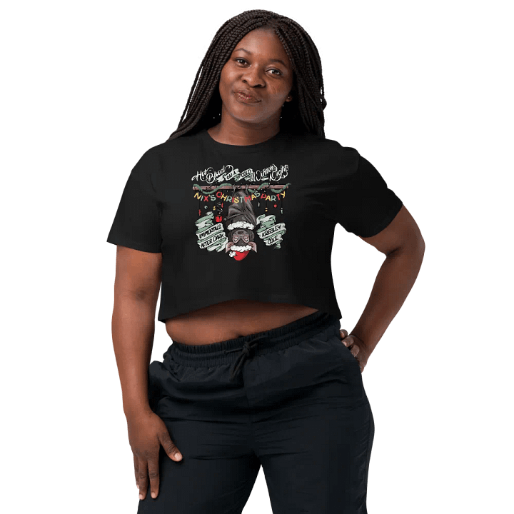 Bertil Christmas Women's Crop Top product image (1)