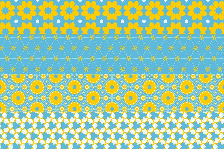 SNOW IN THE SUN - 12 SEAMLESS PATTERNS DIGITAL PAPERS product image (5)