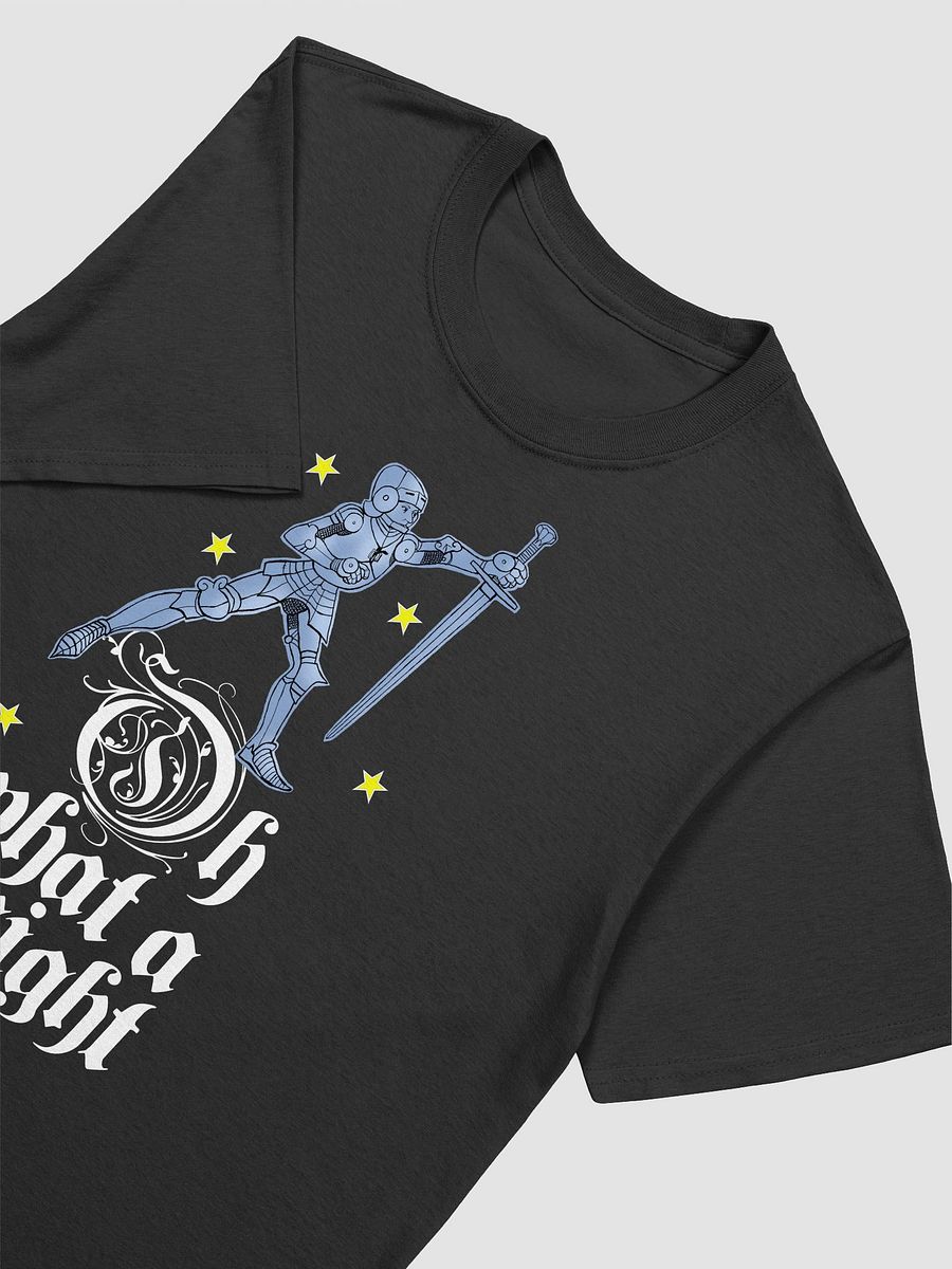 Oh what a knight: Fun medieval woodcut style T-shirt product image (9)