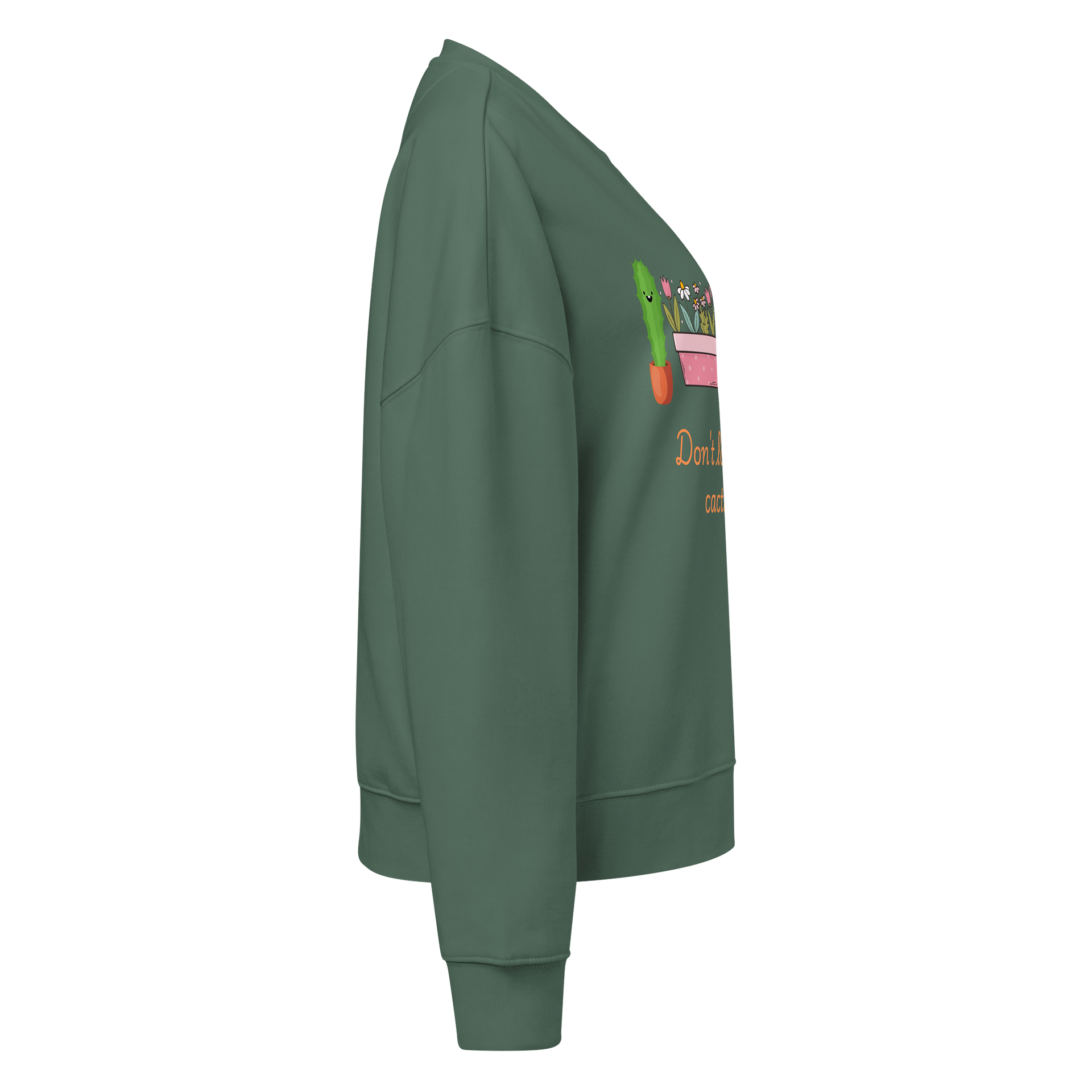 Cheerful Cacti & Floral Delight Sweatshirt product image (4)