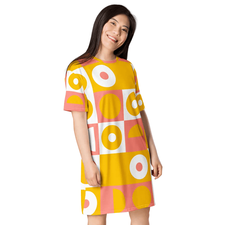 Circular Cascade T Shirt Dress product image (1)