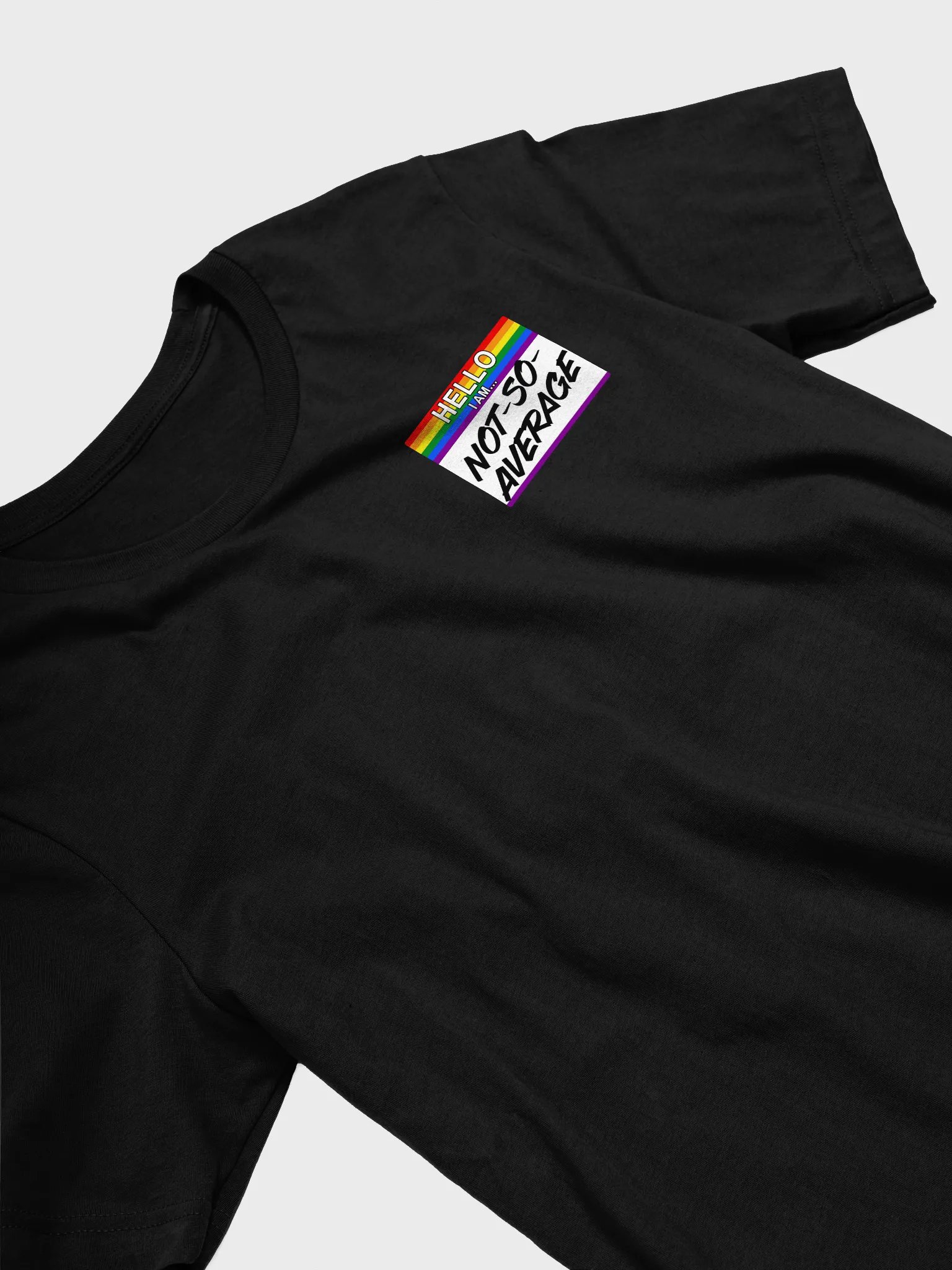 "Hello I Am" Pride T-Shirt product image (2)