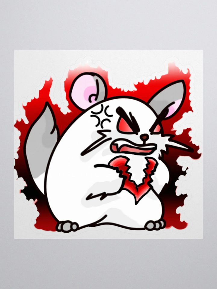 Chin Rage sticker! product image (1)