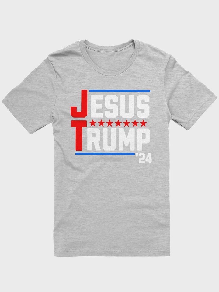 JESUS TRUMP MAGA 2024 MAKE AMERICA GODLY AGAIN CHRISTIAN UNISEX T-SHIRT product image (3)
