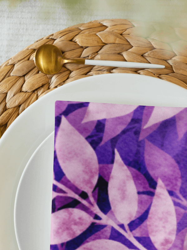 Purple Pink Napkins 4pcs product image (8)