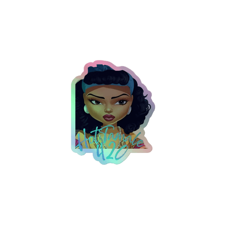 Hot Tamale Chola Holographic Sticker Sheet product image (1)
