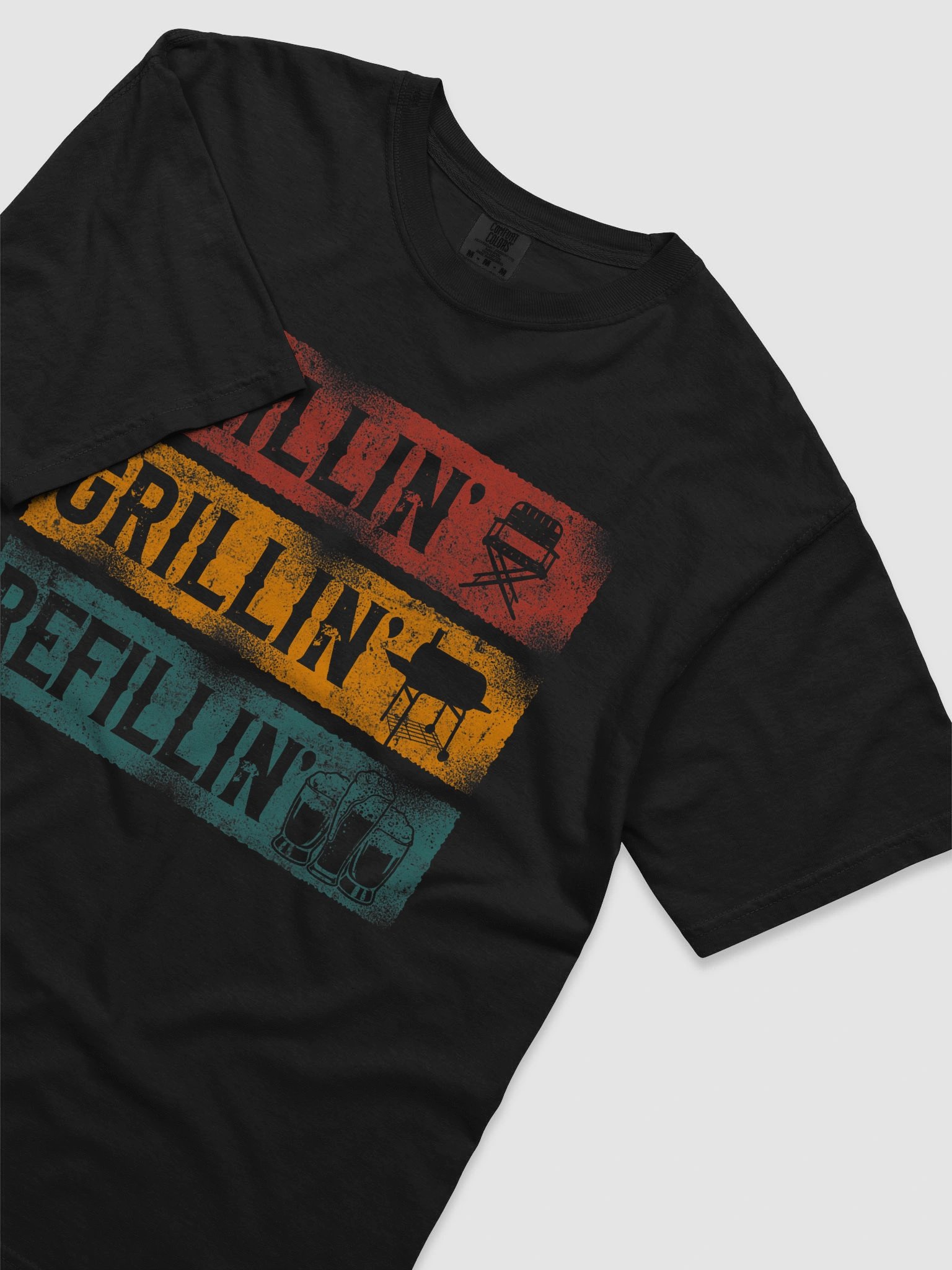 Chillin' Grillin' Refillin' Graphic Tee product image (29)