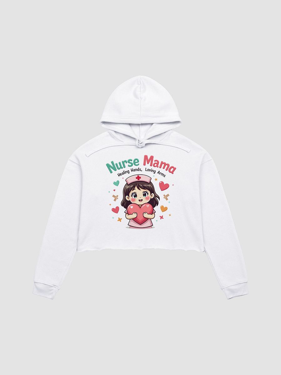 Nurse Mama Heartfelt Crop Hoodie product image (2)