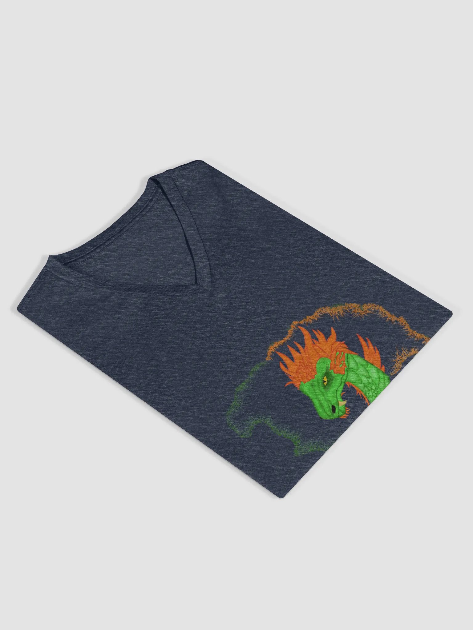 Dragon's Majesty V-Neck Tee product image (9)