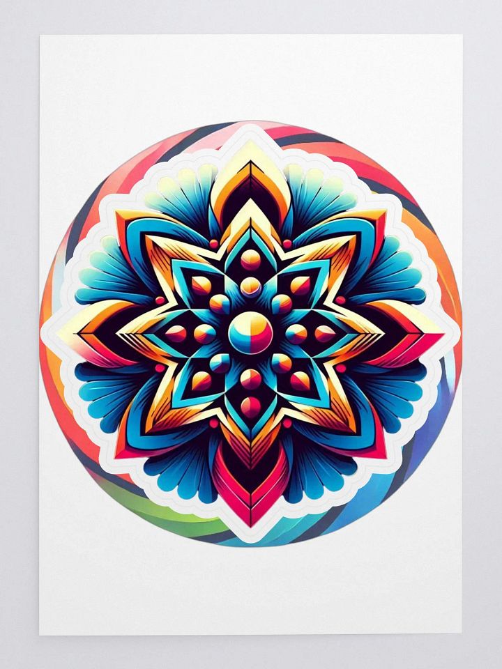Mandala Magic Custom Sticker Sheet product image (2)