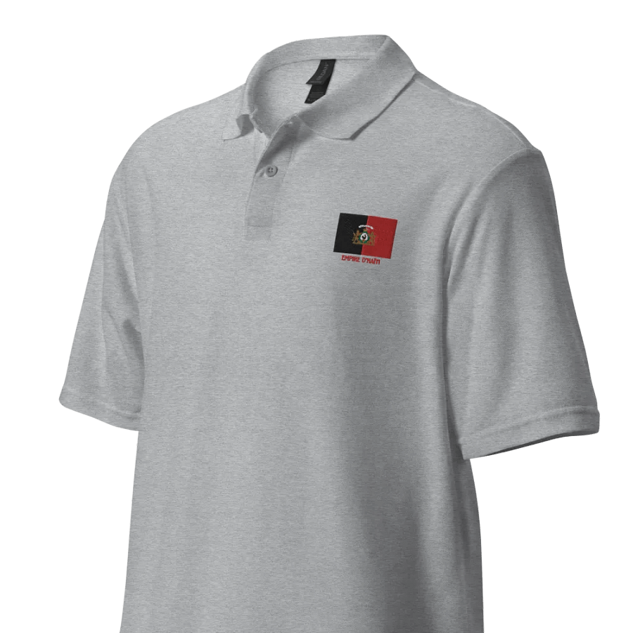 Dessalines' Empire Flag Unisex Polo product image (4)