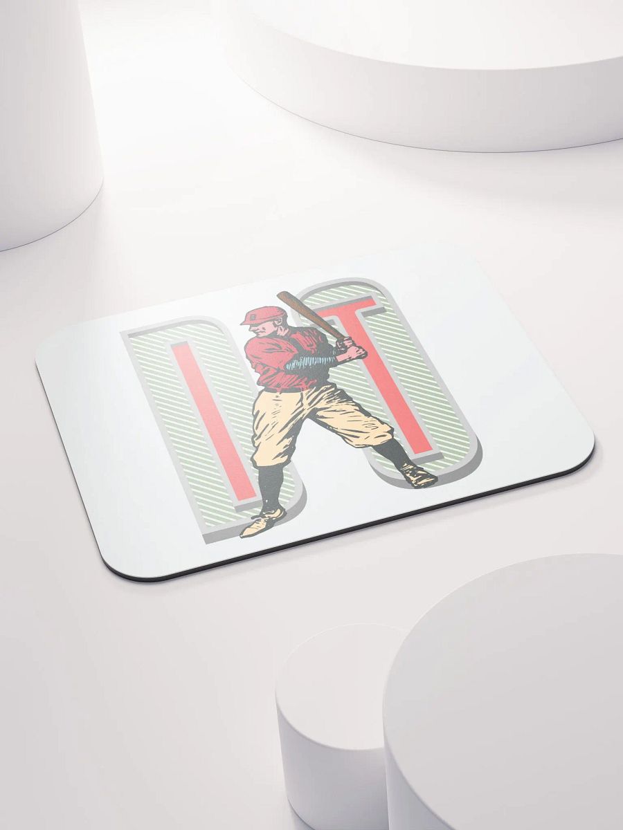 Do It Baseball Vintage Swing Mouse Pad product image (2)