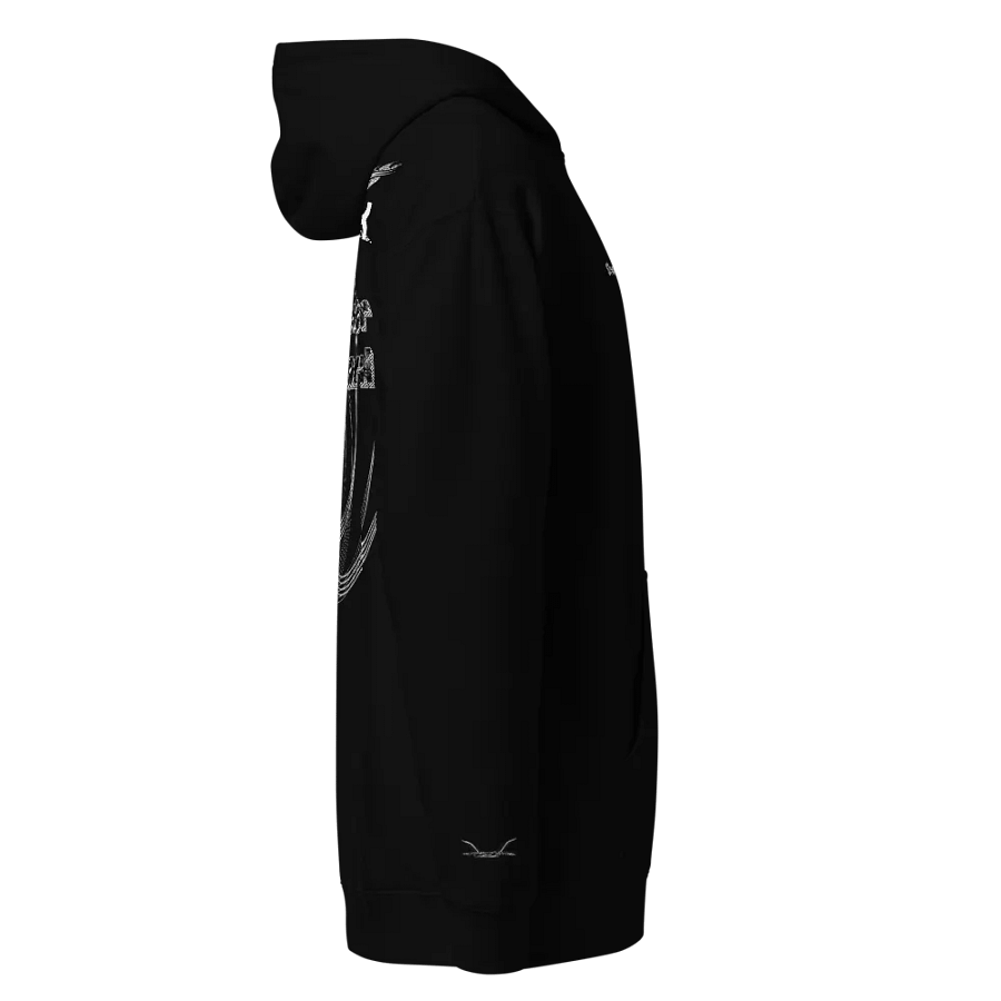 Midweight Hoodie - Embroidered - Co Founder Shaumarai - White HApex Gear White Logo product image (4)