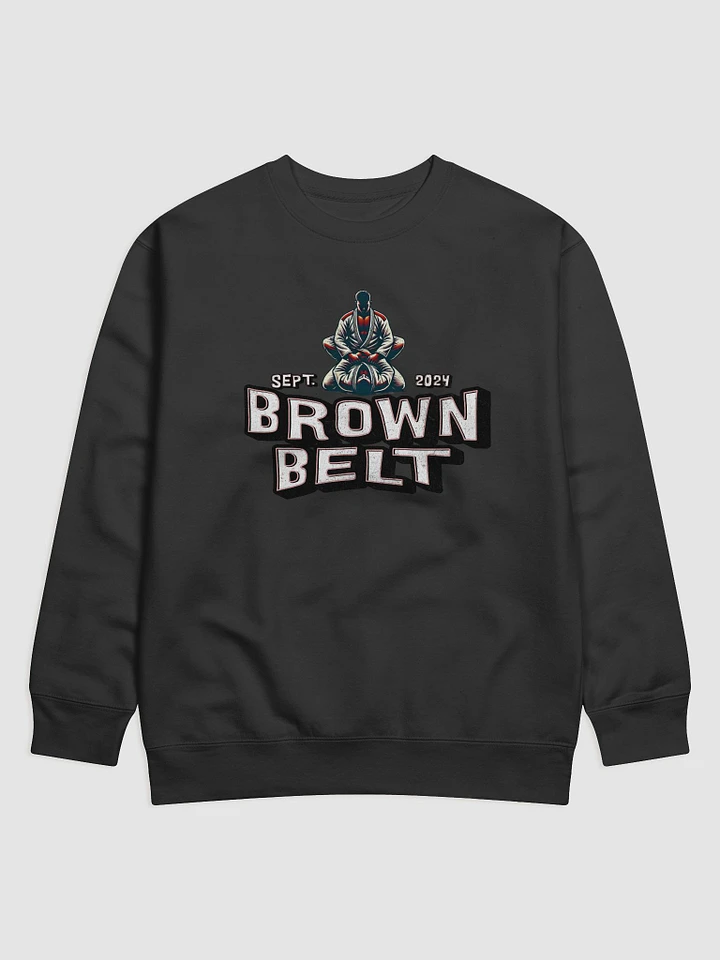 Brown Belt Meditation Sweatshirt - SEPT. 2024 product image (1)