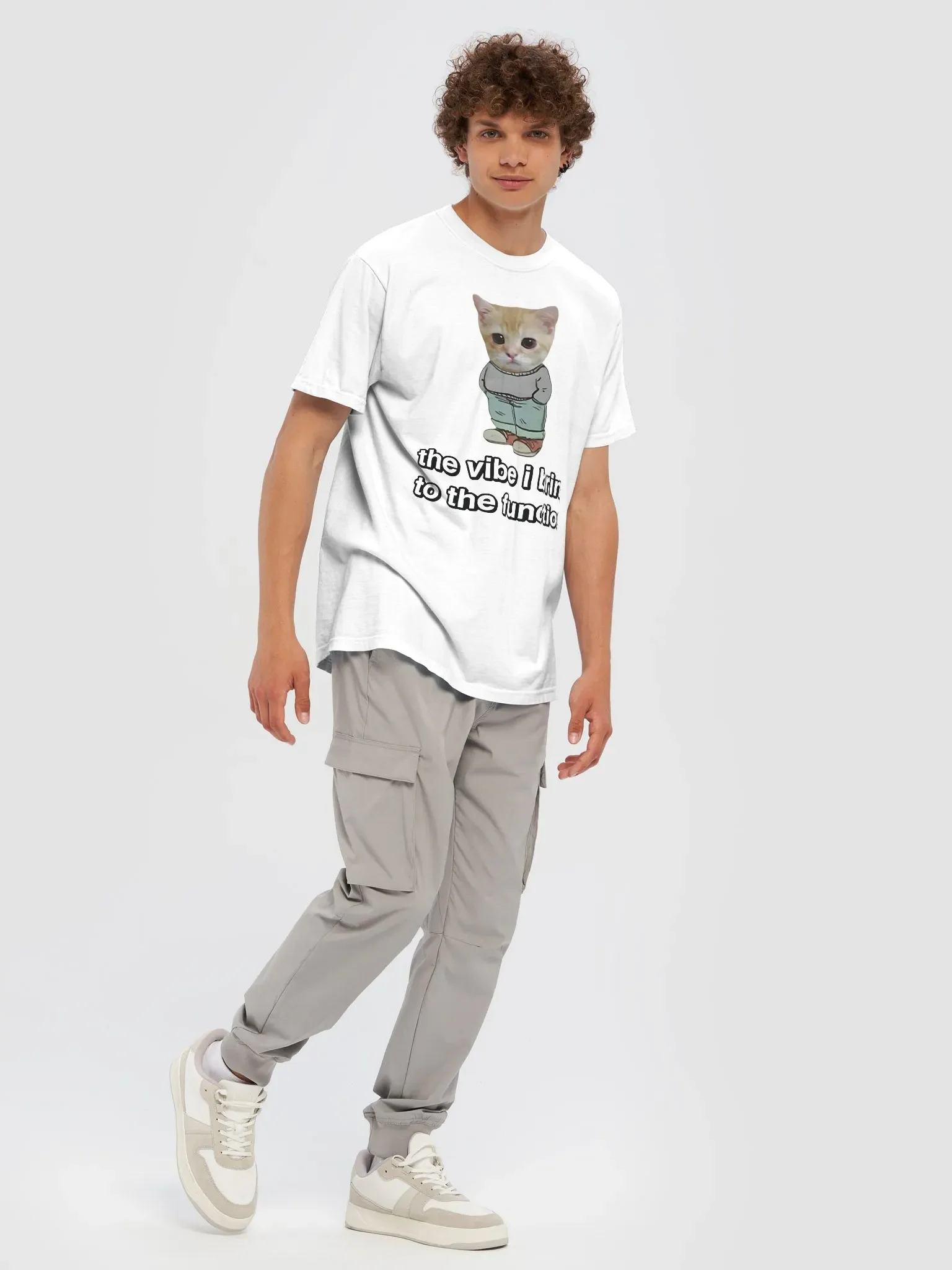 Chill Cat The Vibe I Bring To The Function Shirt product image (1)