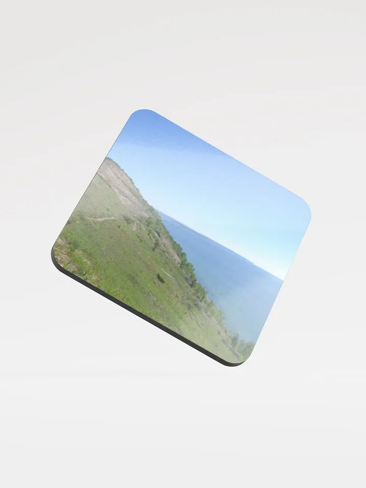 Hillside and Water Cork Coaster product image (1)