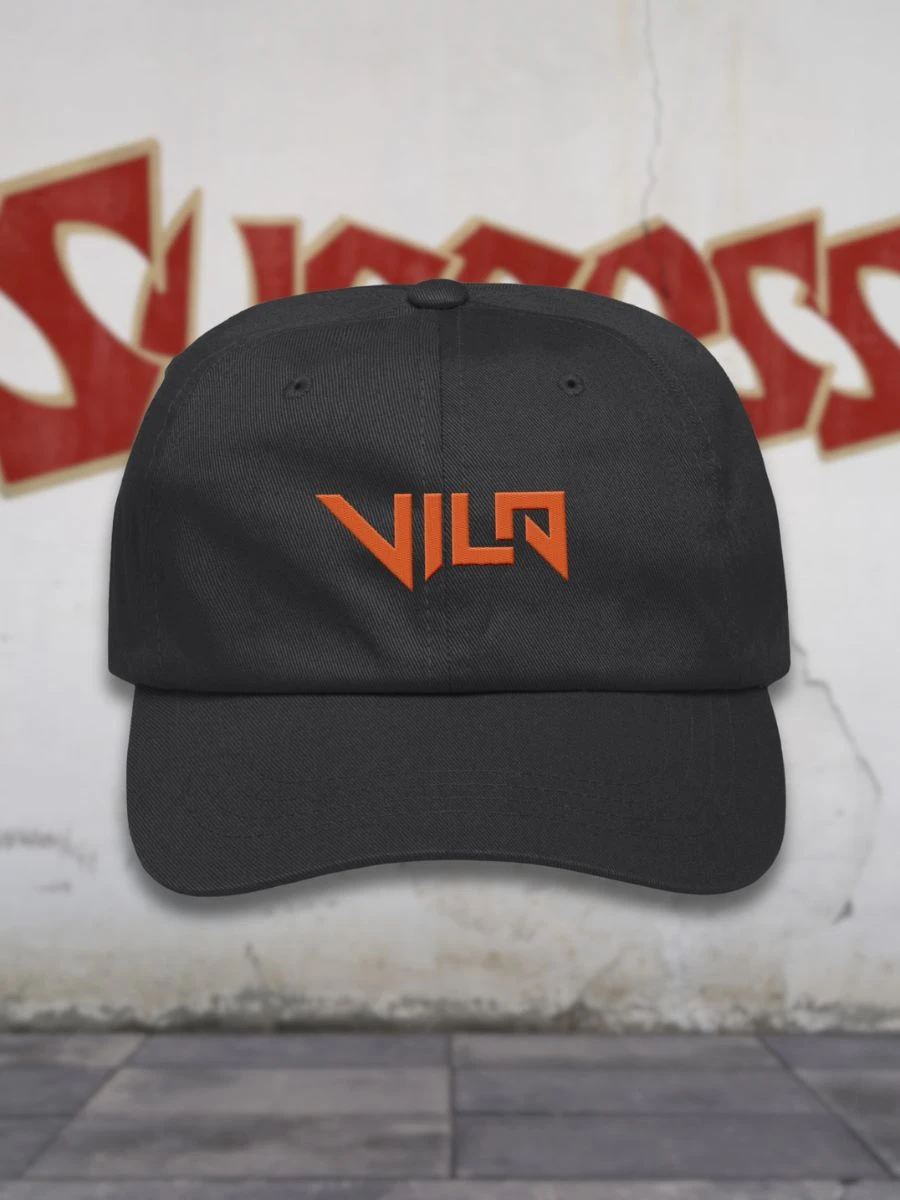 Orange Vila Logo Dad Hat product image (1)