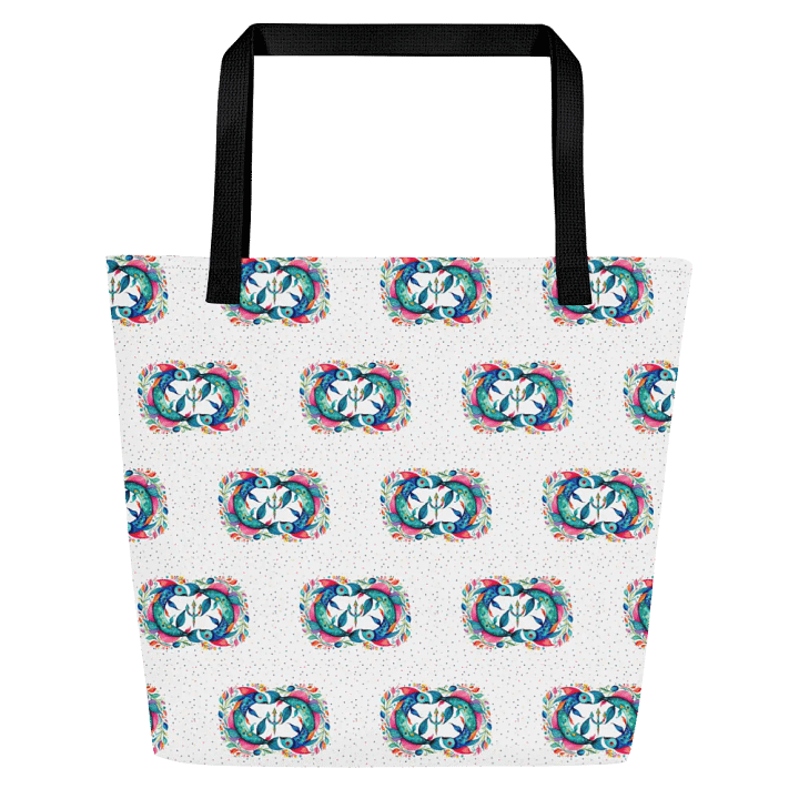 Pisces, Neptune & Pisces, White Tote product image (1)