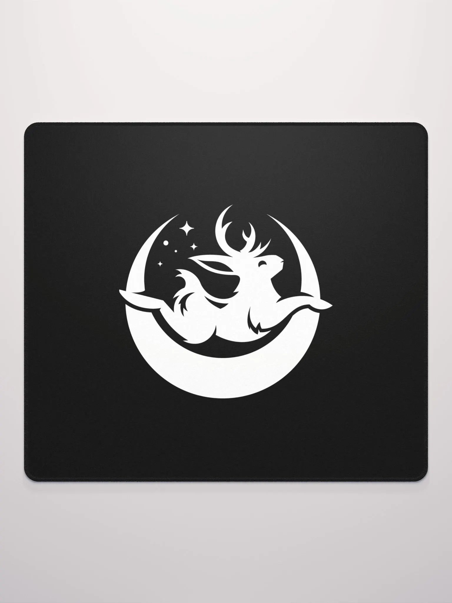 White Moonbound Gaming Mousepad product image (2)