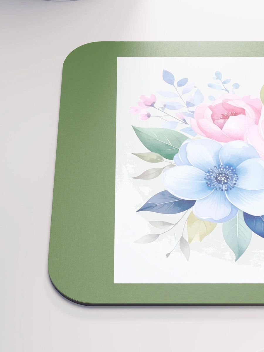 Columbia Road Market Mouse Pad (Light Floral) product image (6)