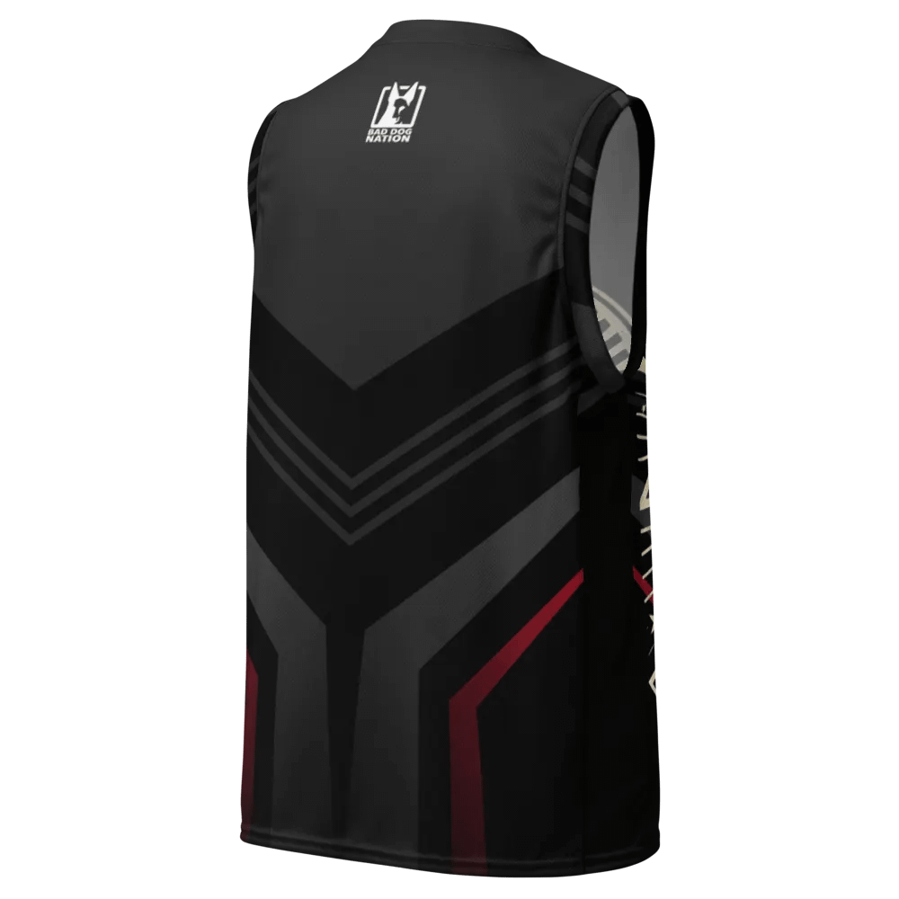 Run Your Dog Not Your Mouth - Unisex Basketball Jersey product image (3)