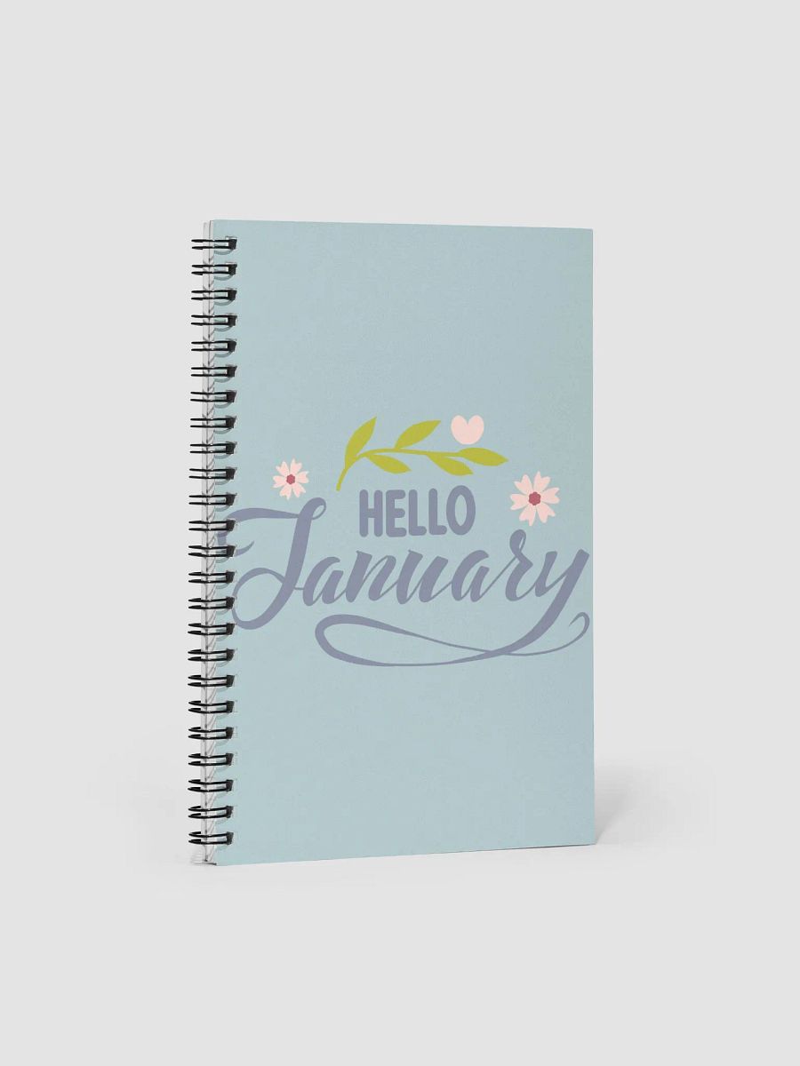 Hello January Journal (Mint Color) product image (1)