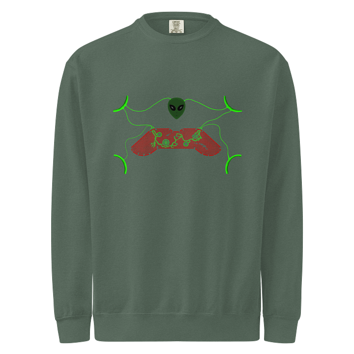 Vintage Comfort: Garment-Dyed Unisex Sweatshirt product image (1)