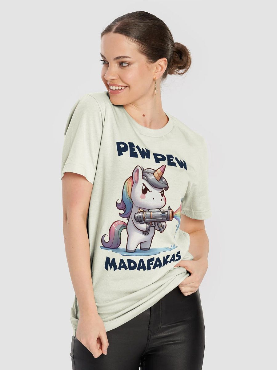 Rainbow Unicorn Water Gun T-Shirt product image (67)