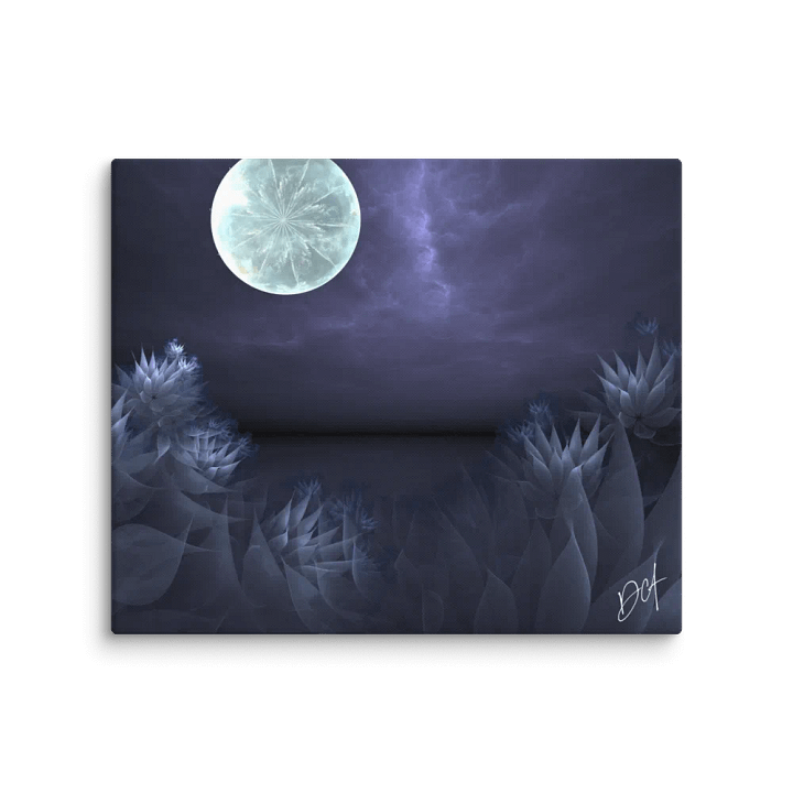 Beneath a Flower Moon - on Canvas product image (2)