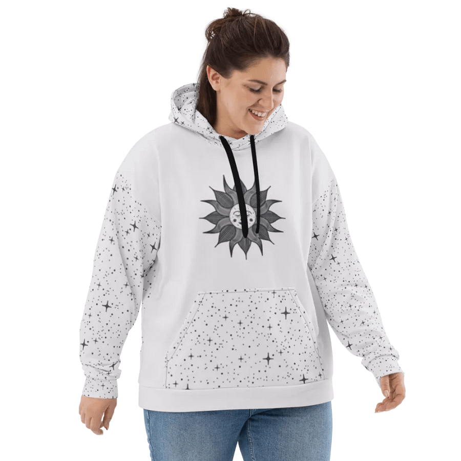 Mystic Sun Starry Night Sky Hoodie product image (1)
