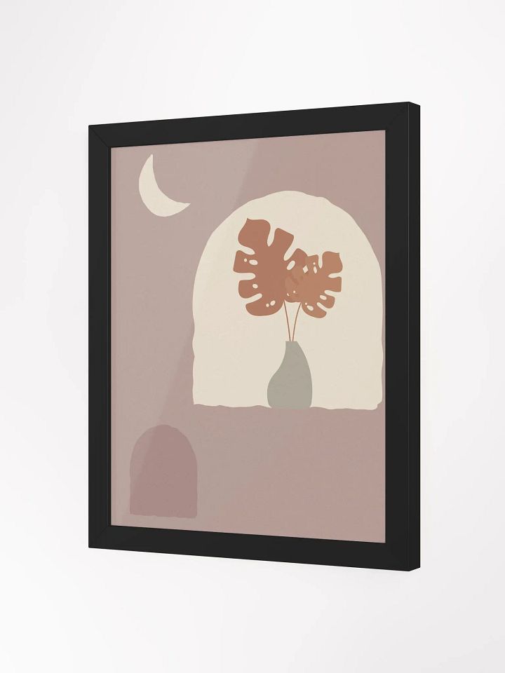 Lunar Monstera Dreams Framed Poster product image (30)