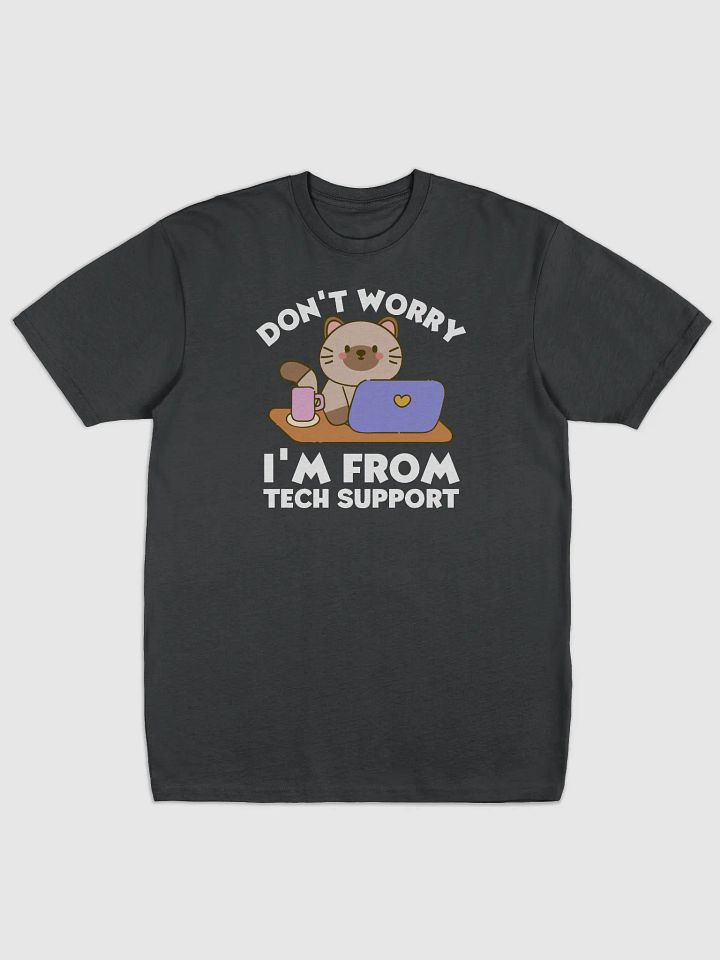 Cozy Cartoon Animal Laptop Tee product image (1)