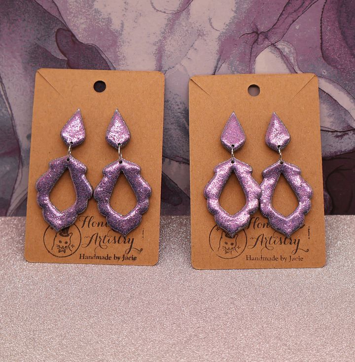 Glitter Window Earrings product image (1)