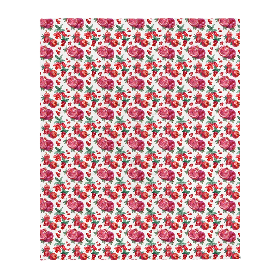 Pomegranate Pattern Blanket for Rosh Hashanah product image (5)