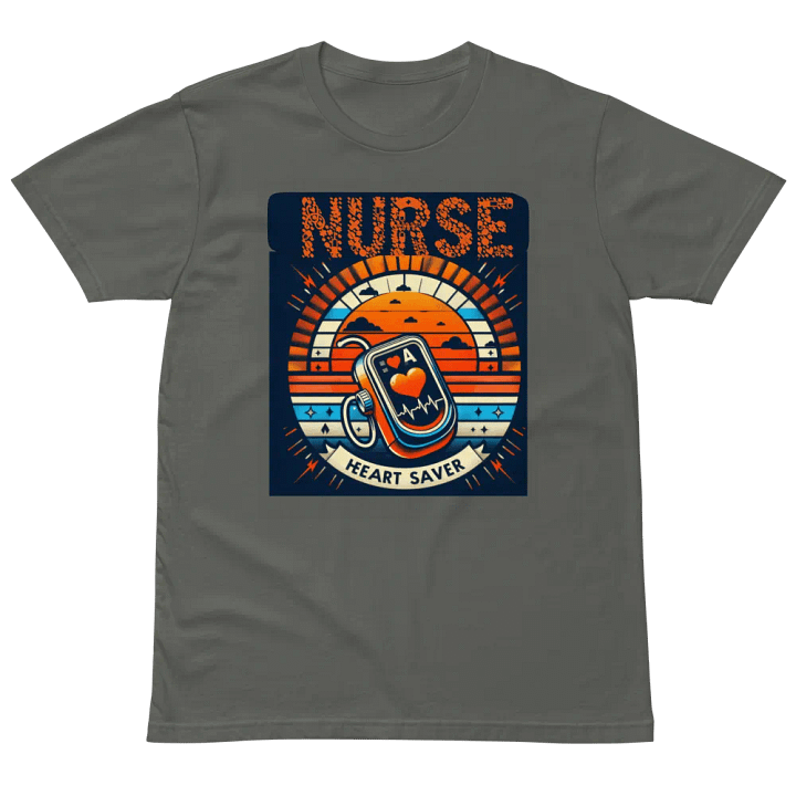 Heart Saver Nurse Sunset T-shirt product image (3)