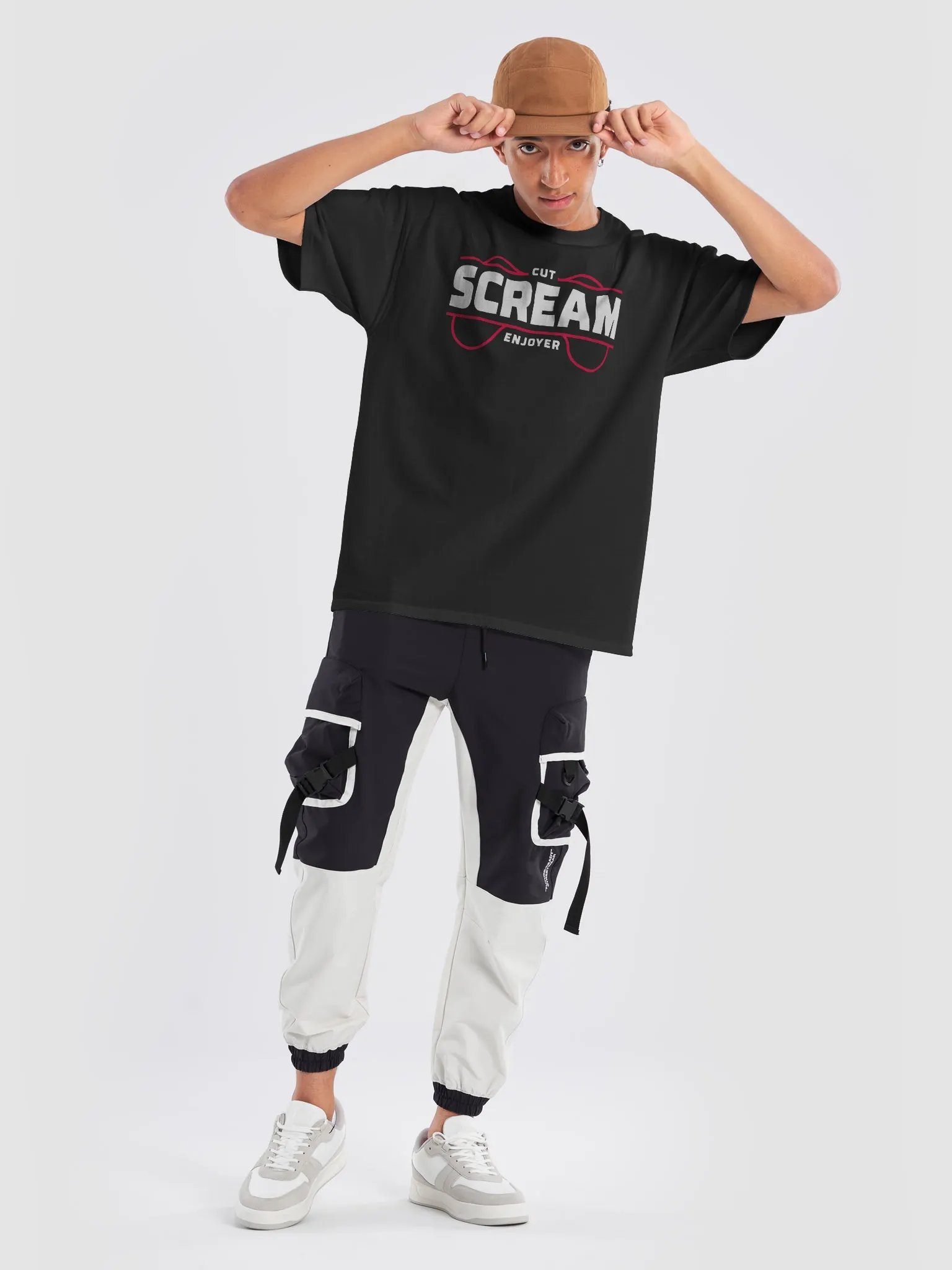 Scream Cut Enjoyer Champion T-Shirt product image (9)