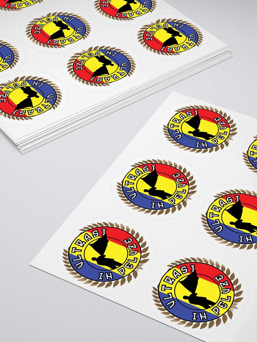 Pachet 9 Stickere Logo Ultrași în peluze product image (4)