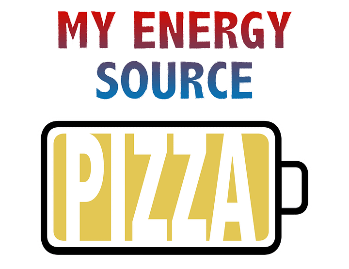 Pizza is My Energy Source T-Shirt product image (2)