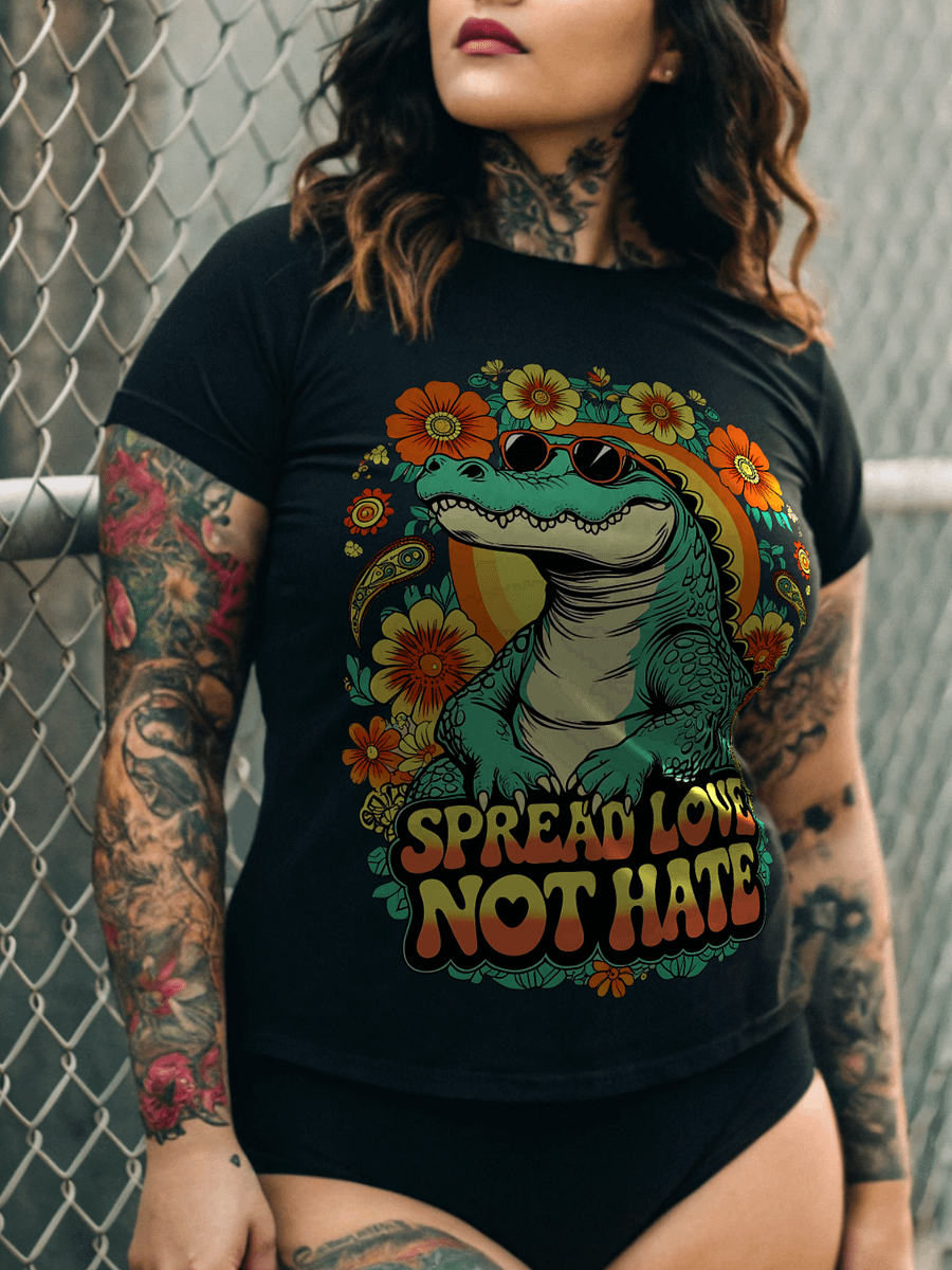 Retro Love Gator Tee product image (1)