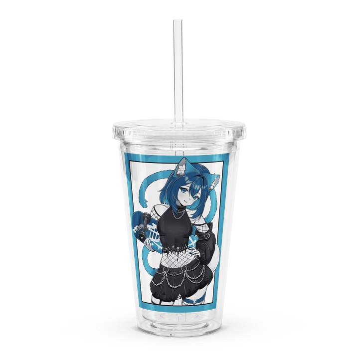 Skaker Girl - Clear Plastic Tumbler product image (1)