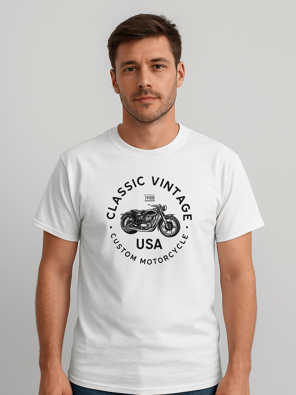Vintage Motorcycle T-Shirt product image (6)