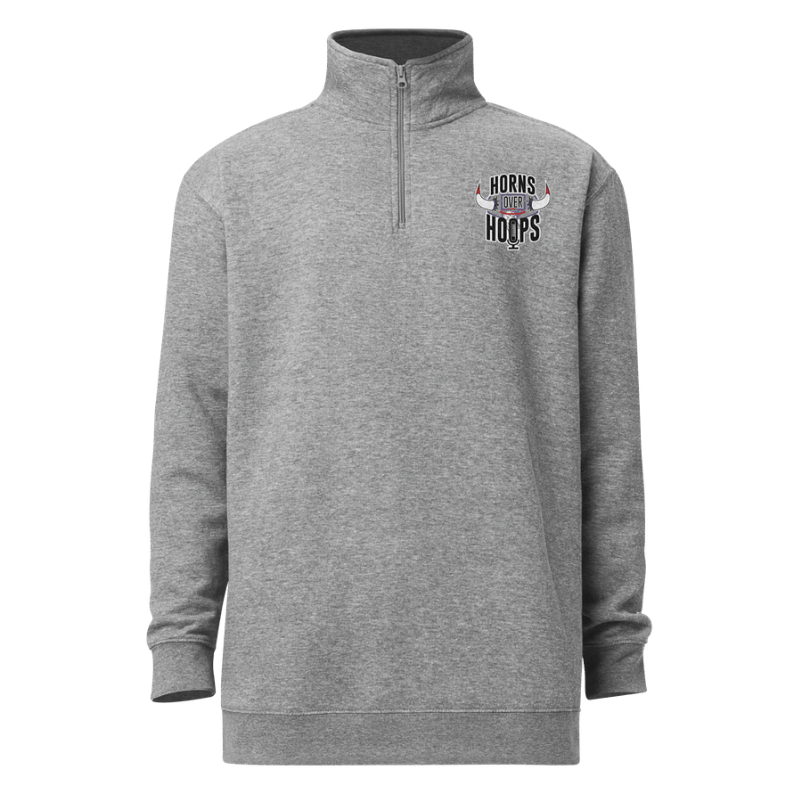 Horns Over Hoops Unisex Fleece Pullover product image (5)