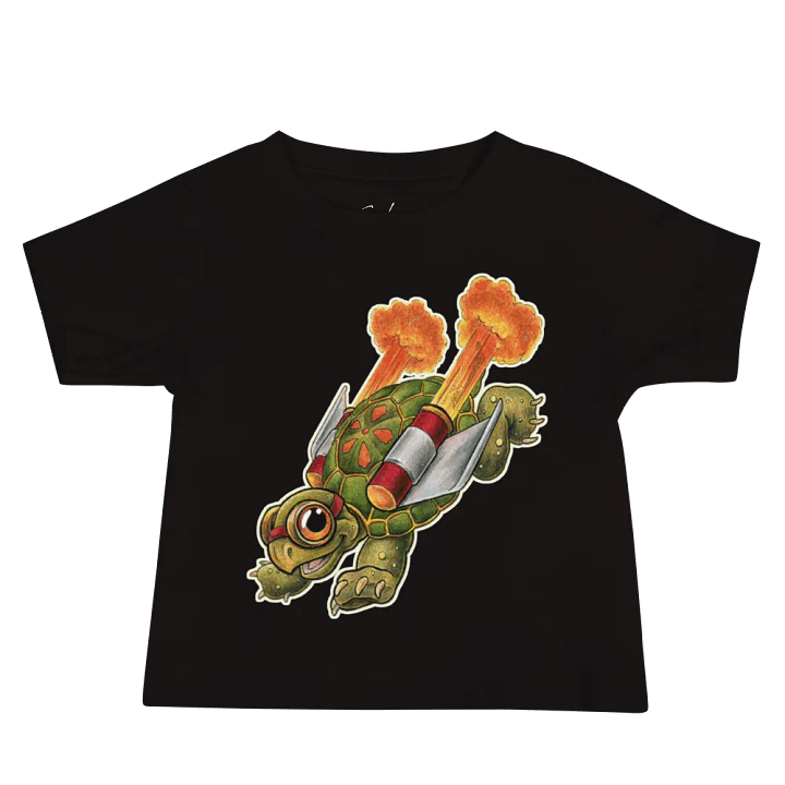 Jetpack Turtle - SFA Baby Tee product image (1)