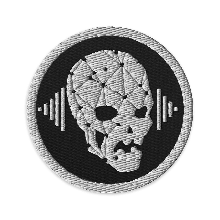 Project N.E.L.S. Logo Embroidered Patch (White) product image (1)