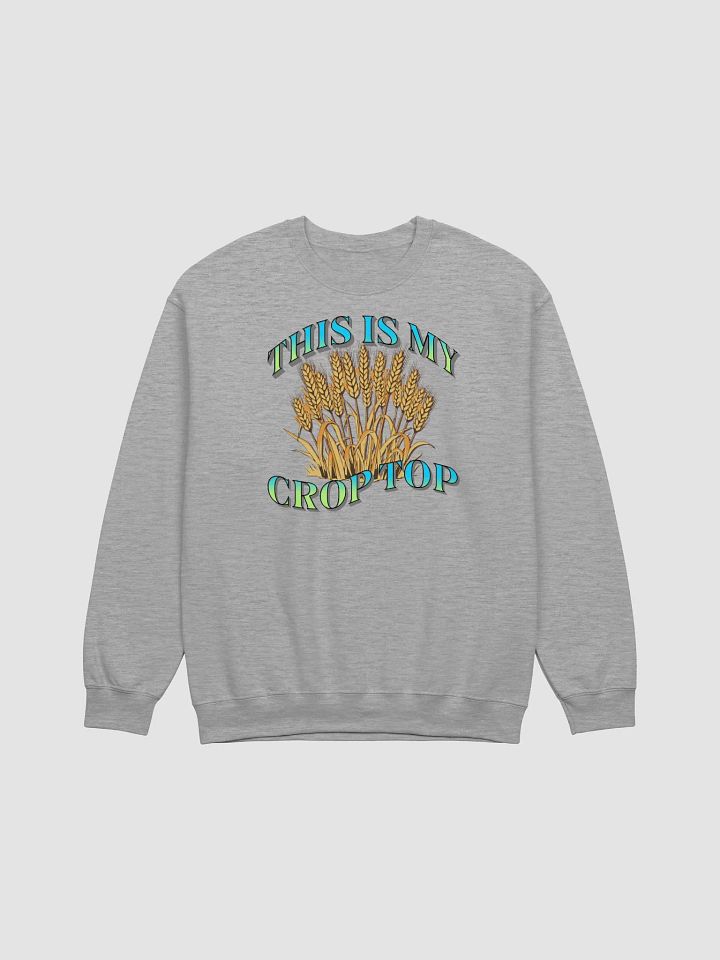 This Is My Crop Top Wheat Harvest Graphic Crewneck Sweatshirt product image (21)