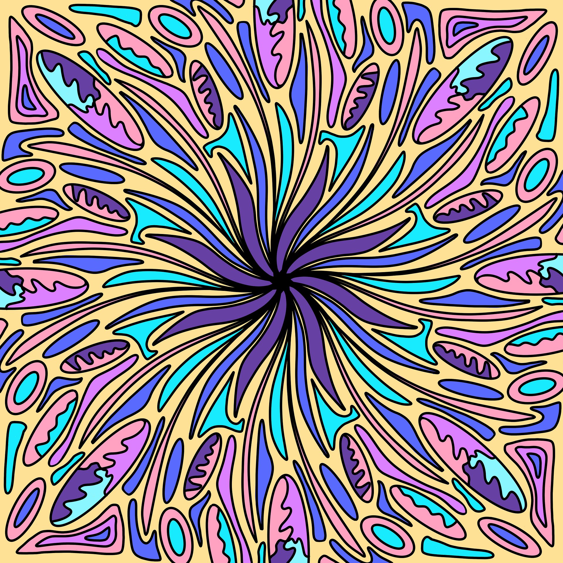 Stunning Mandalas Colouring Pages Set of Seven - Digital Download product image (5)