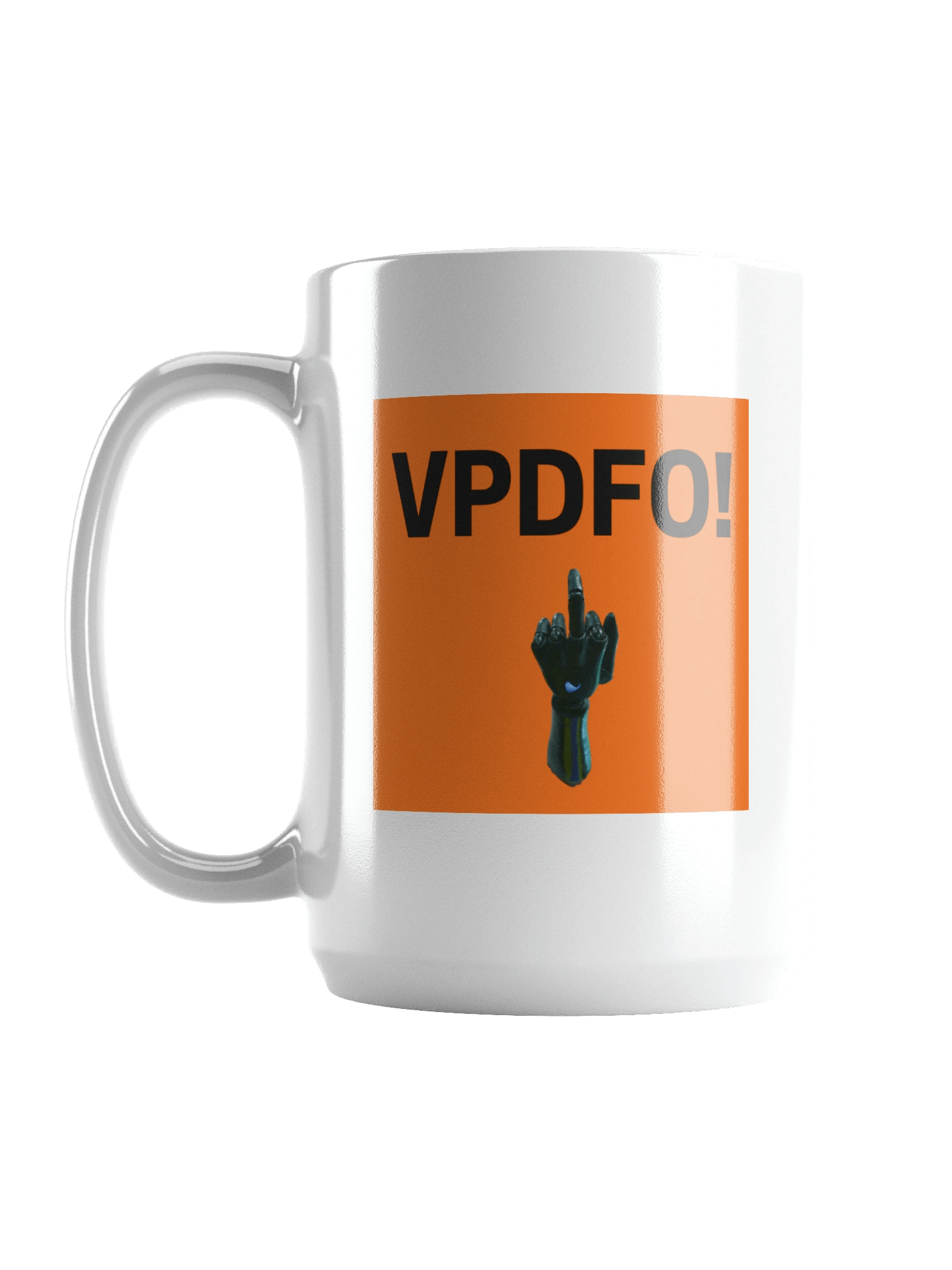 VPDFO and middle finger glossy mug product image (1)