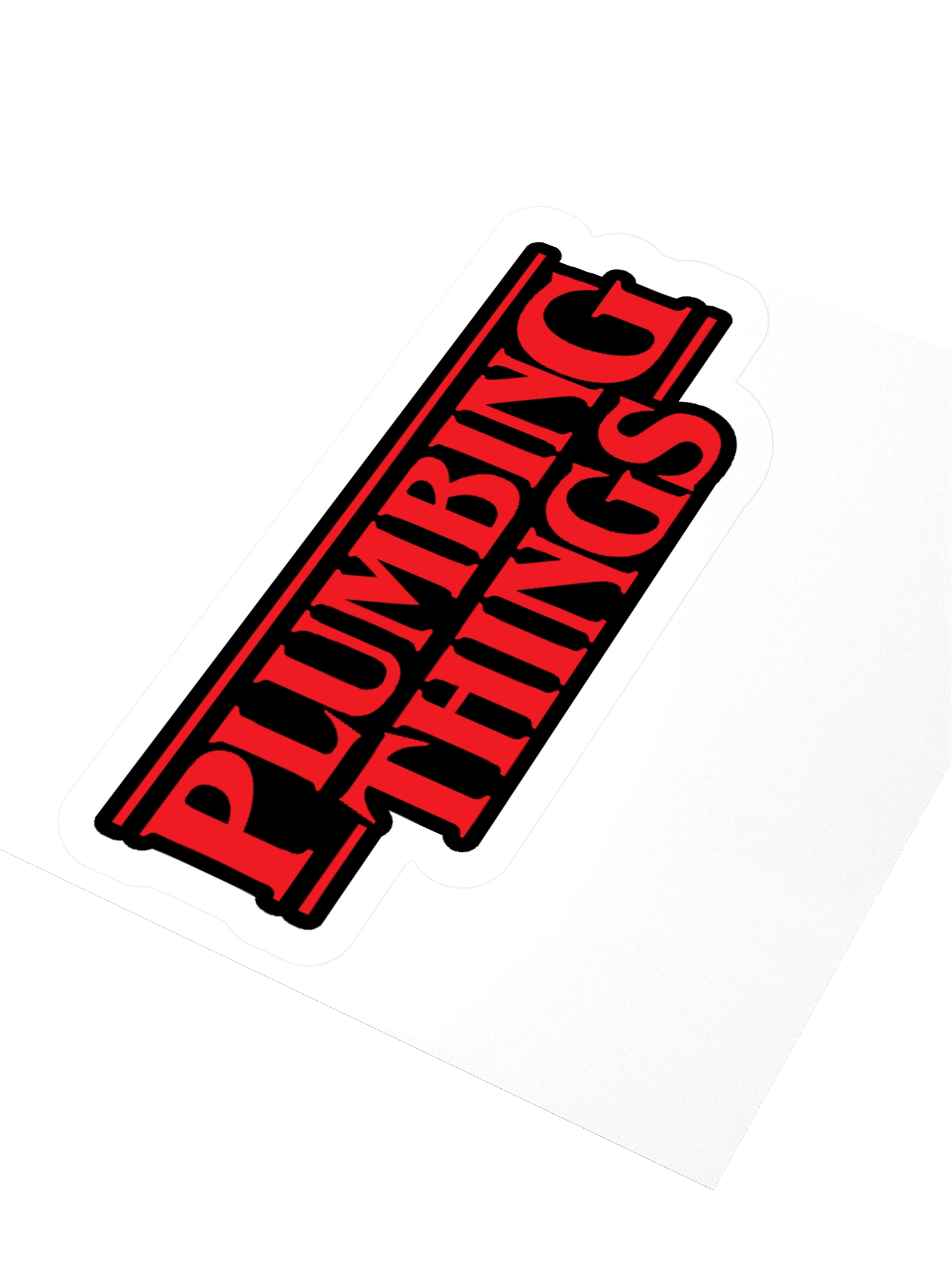 PLUMBING THINGS STICKER product image (2)